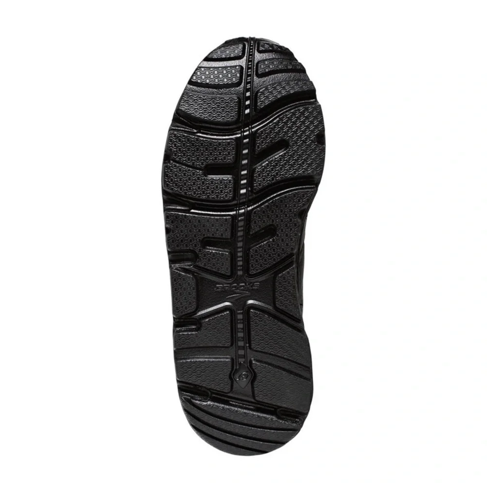 🖤NEW BROOKS ADDICTION WALKER V STRAP WALKING BLACK SHOES 8.5 2E 8.5 EXTRA WIDE - Picture 5 of 11